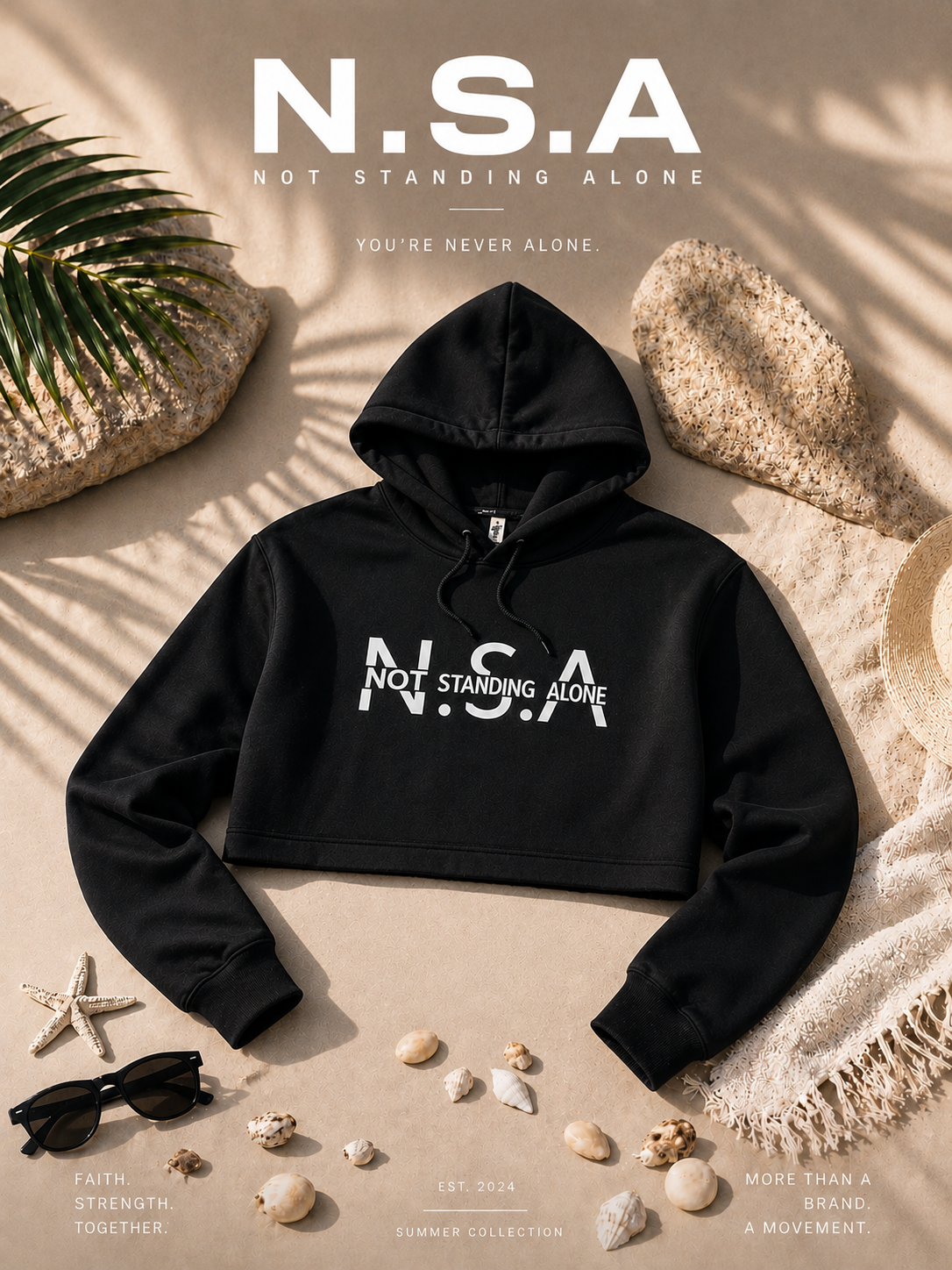 NSA Hoodie (Cropped)