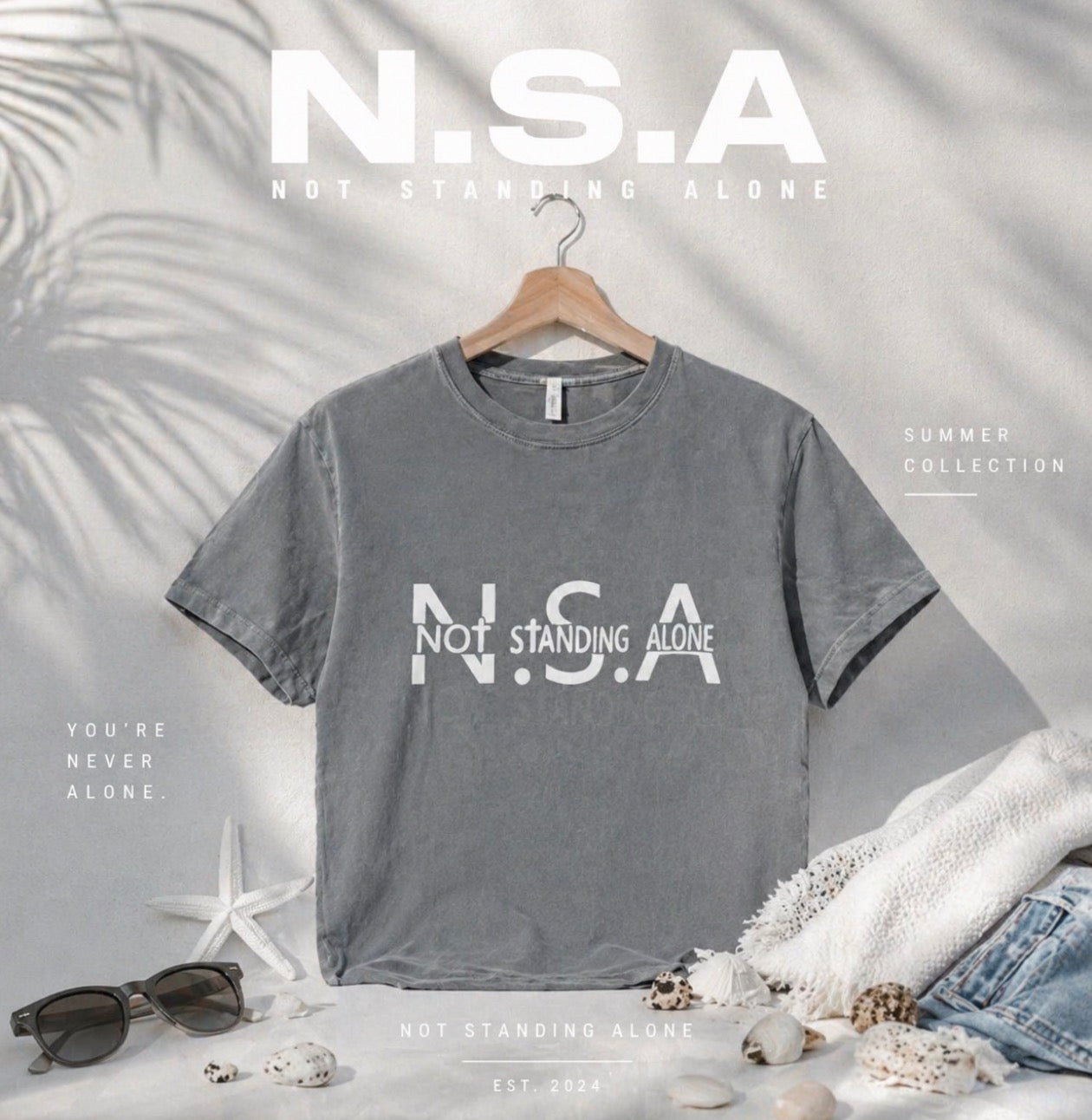 NSA Women's Crew Neck/Baby T-Shirt