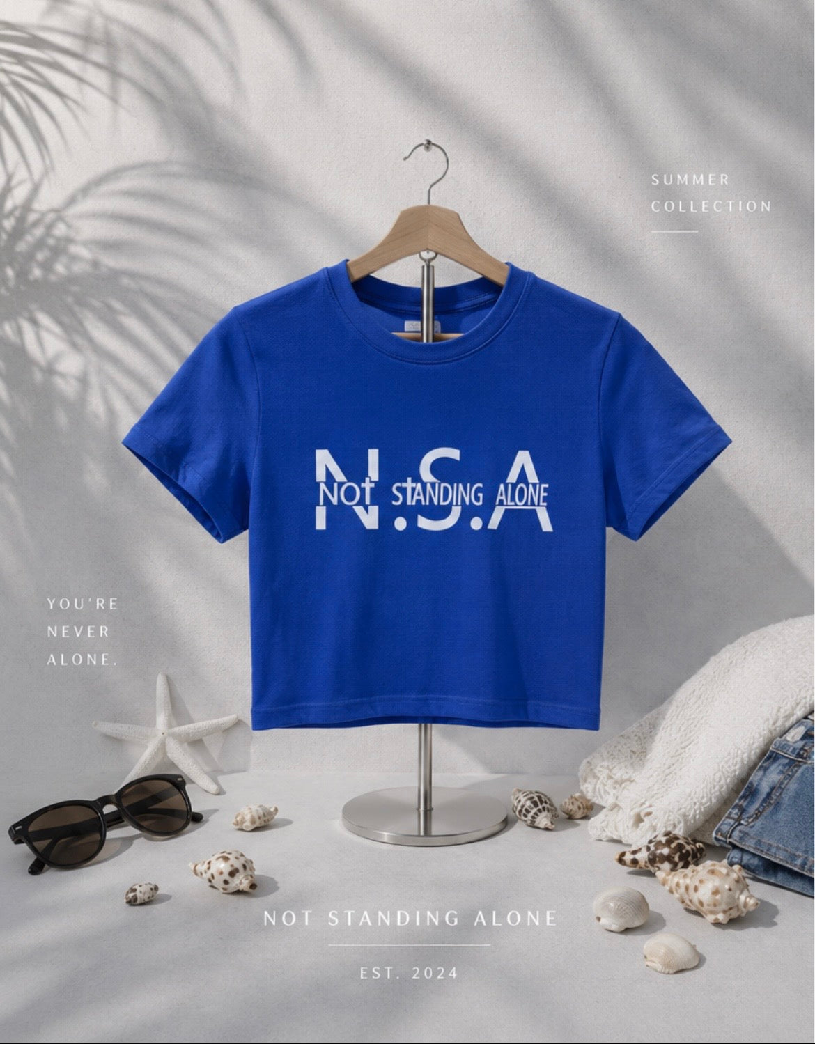 NSA Women's Crew Neck/Baby T-Shirt