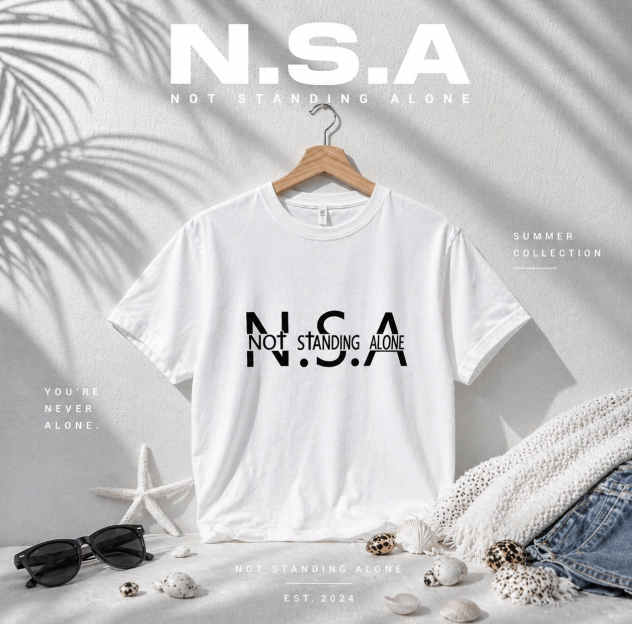 NSA Women's Crew Neck/Baby T-Shirt